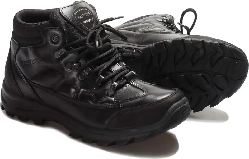 Fast Step Genuine Leather Waterproof Cold Resistant Unisex Outdoor and Trekking Boots 117SXA5538