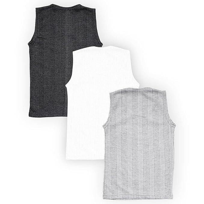 Mahi Fashion Kids Vest Thermal (Multicolor) (Pack of 3) - Image 2
