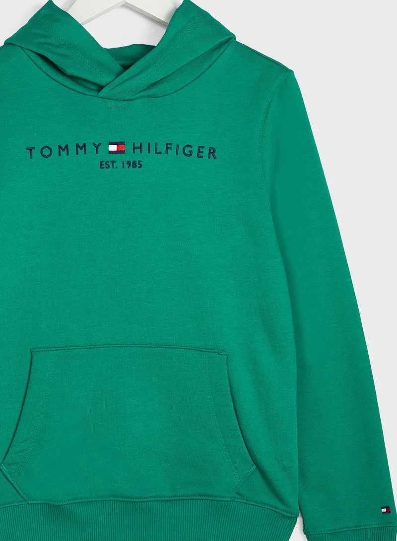 TOMMY HILFIGER Youth Logo Hoodie
