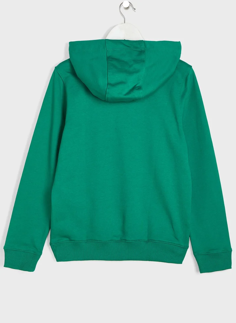 TOMMY HILFIGER Youth Logo Hoodie