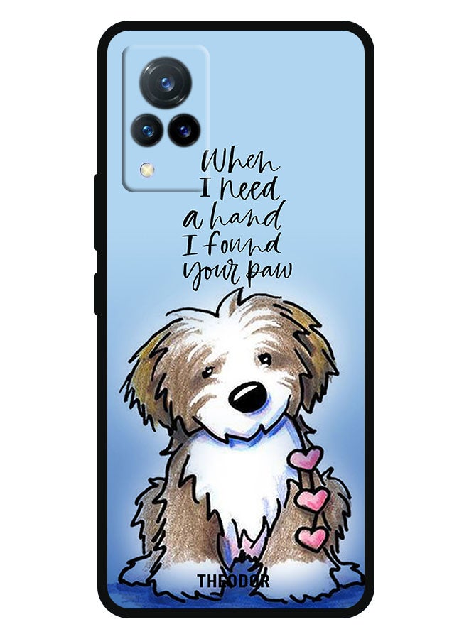 Theodor Protective Case Cover For Vivo V21 Found Your Paw - Image 1