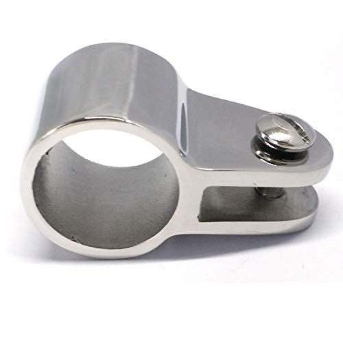 keehui Pair of Marine Grade 316 SS 7/8"I.D.Bimini Top Jaw Slide Boat Hardware Fitting For 7/8" (22.2mm) Round Tube - Image 3