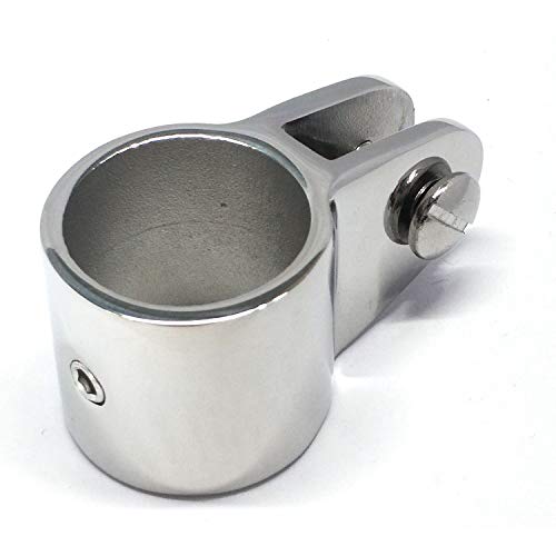 keehui Pair of Marine Grade 316 SS 7/8"I.D.Bimini Top Jaw Slide Boat Hardware Fitting For 7/8" (22.2mm) Round Tube - Image 4