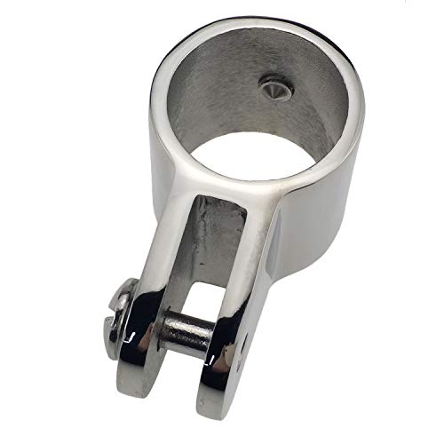 keehui Pair of Marine Grade 316 SS 7/8"I.D.Bimini Top Jaw Slide Boat Hardware Fitting For 7/8" (22.2mm) Round Tube - Image 5