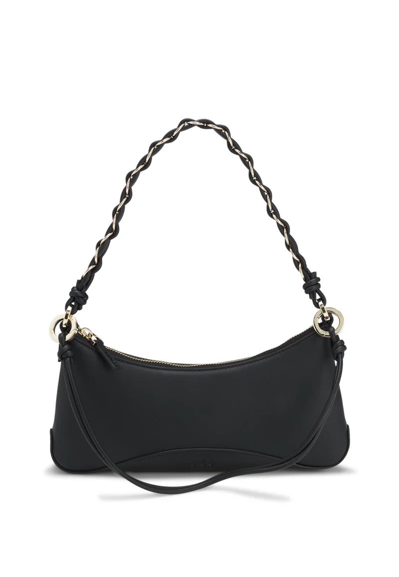 هوجو Faux-leather shoulder bag with two straps