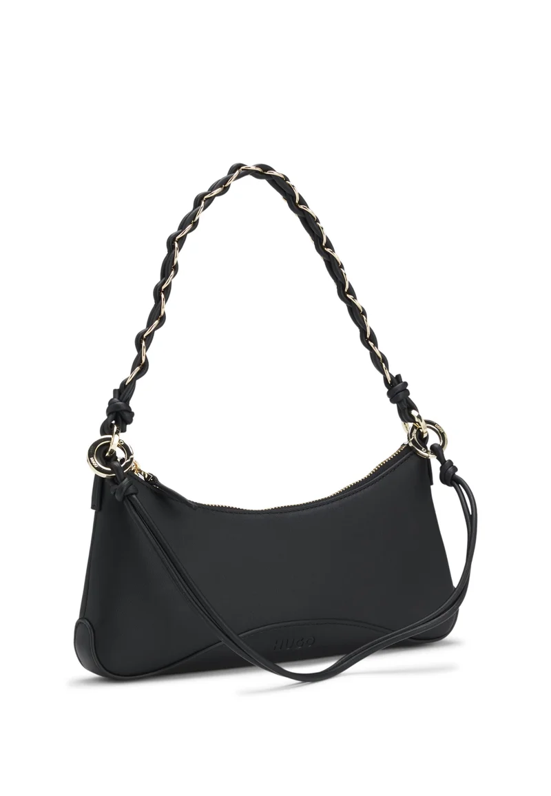 هوجو Faux-leather shoulder bag with two straps