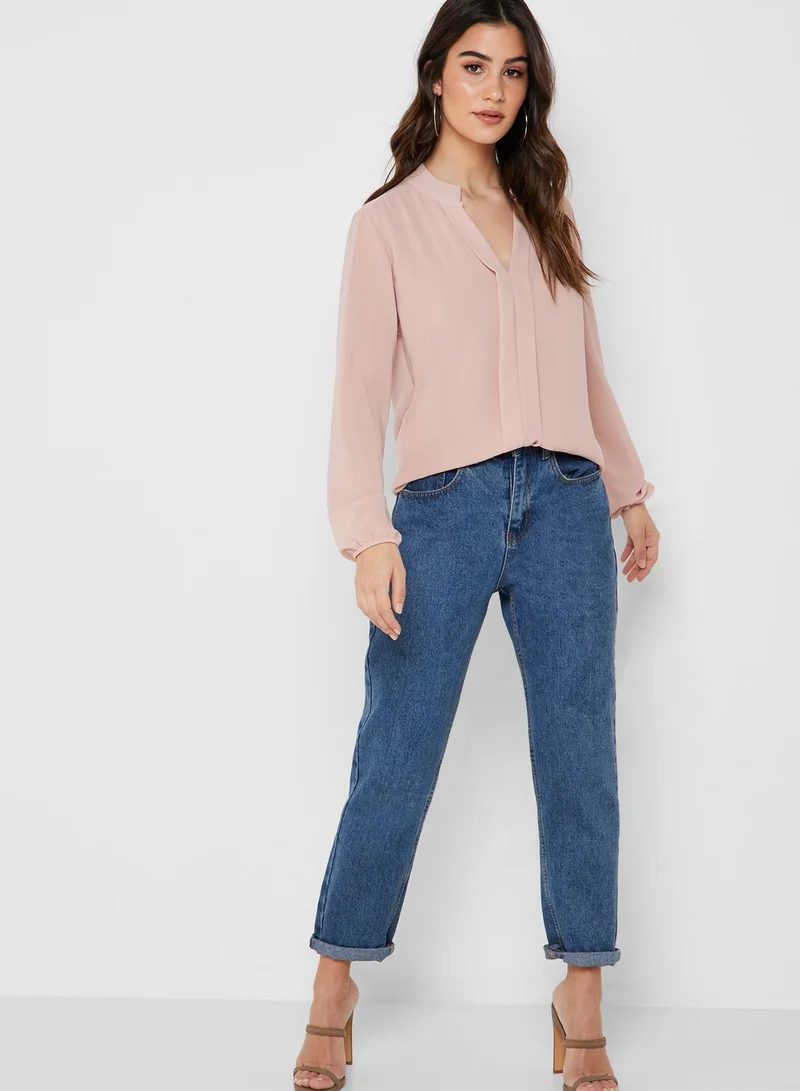 ELLA Placket Top