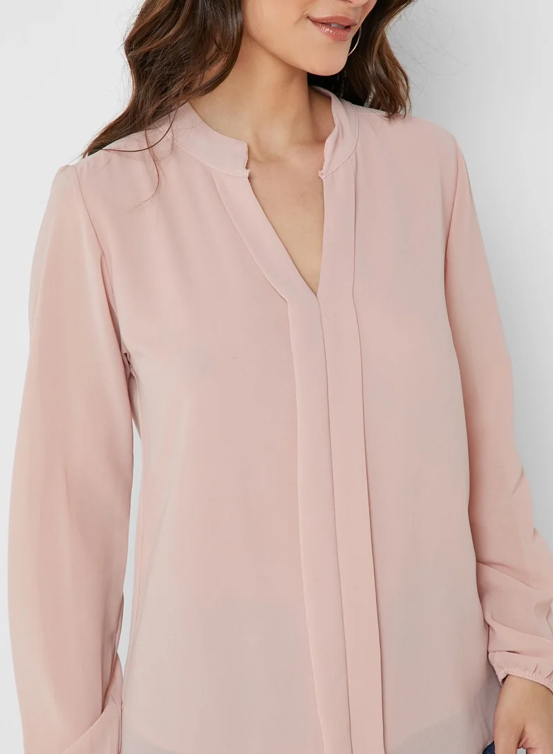 ELLA Placket Top
