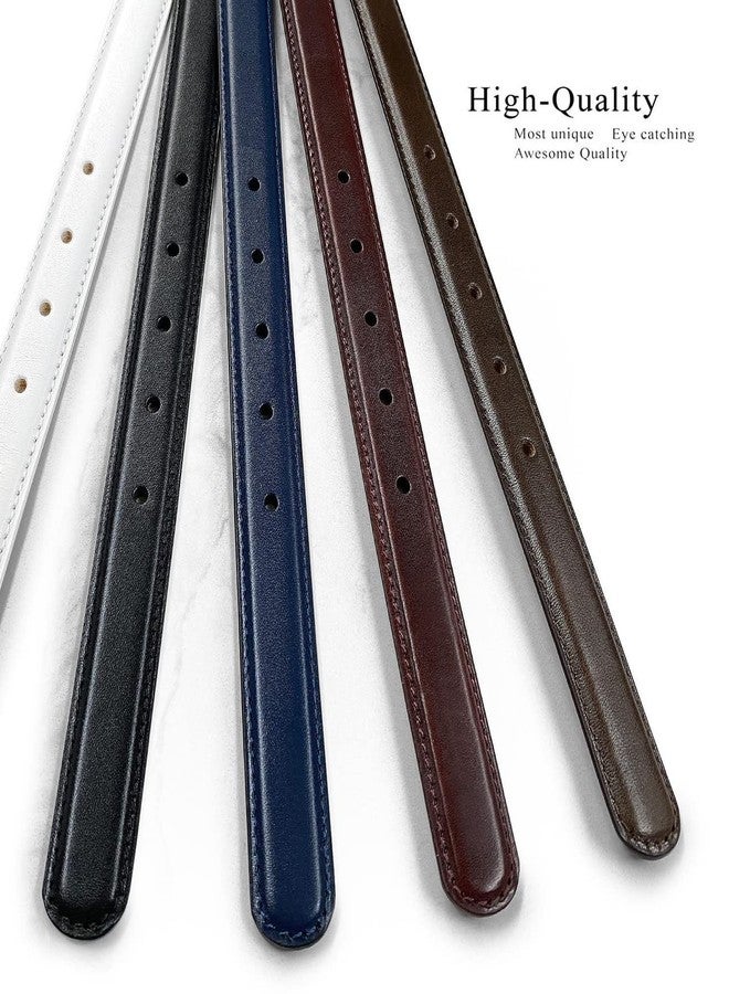 بيلتس.كوم حزام رسمي من جلد العجل الإيطالي الأصلي مع أزرار كبس، عرضه 1 بوصة (25 مم) (أسود ناعم، 36) - Image 4