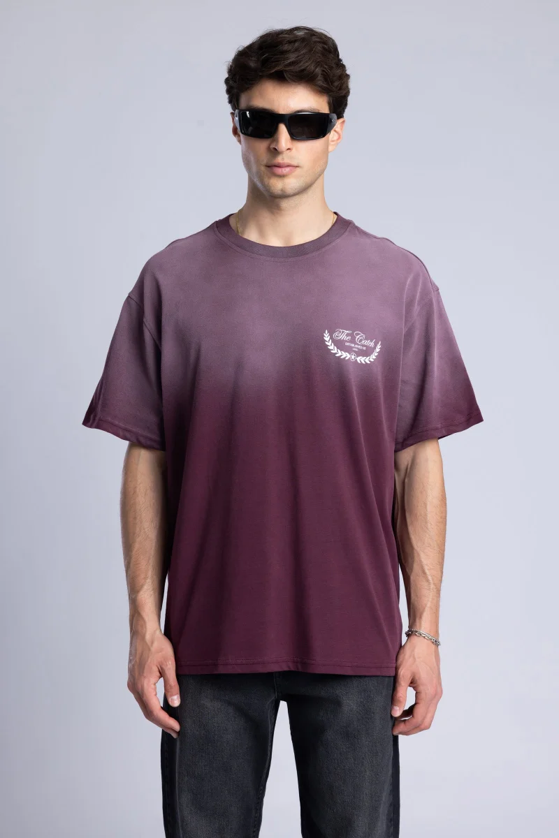 Catch The Catch Printed Washed T-Shirt