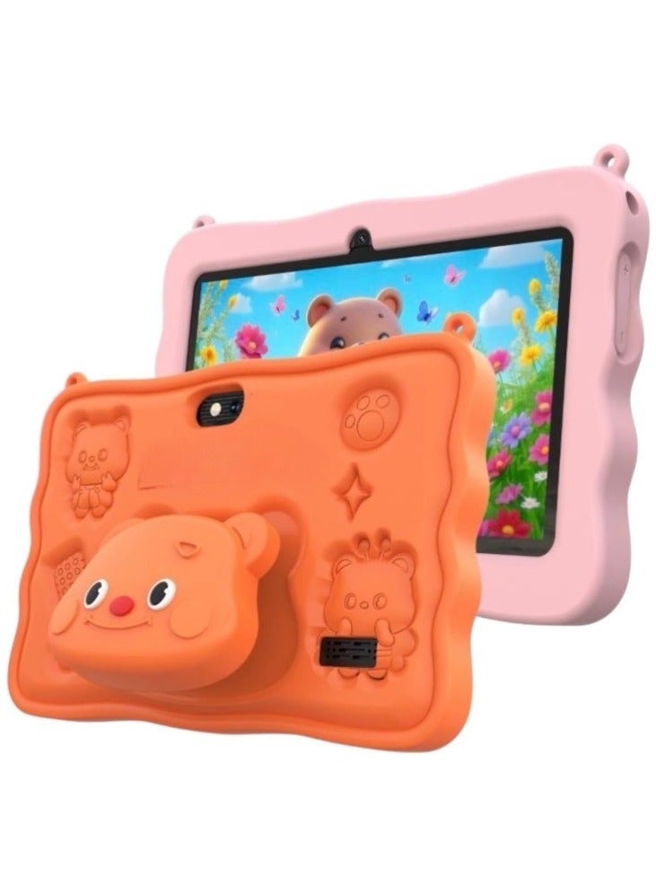 ELTRAZONE M72 Kids Tablet, 7-Inch Touchscreen Display, 6GB RAM + 256GB Storage, Android 13, Dual Camera, 3000mAh Battery, Parental Controls, Educational Apps & Games Preloaded – Ideal for Learning & Fun - Image 1