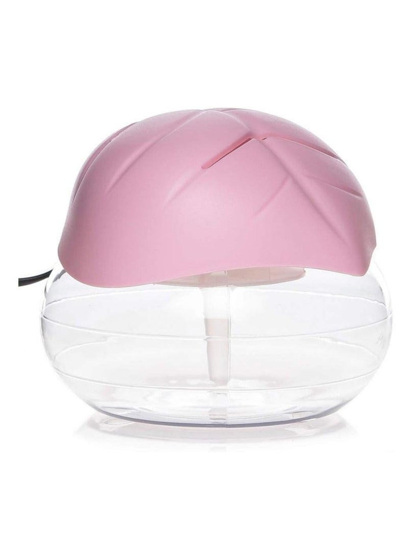 Generic Leaf Shaped Electrical Water Air Refresher Air Revitalizer Air Purifier Air Humidifier-Pink  - Image 1