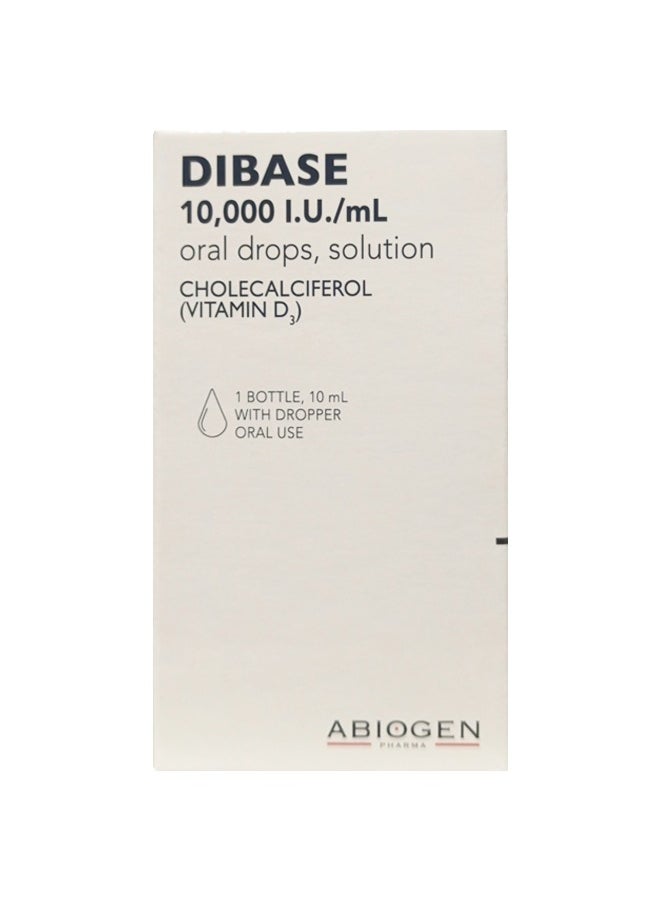 Dibase - 10,000 IU/ML Oral Drops: Unlocking Sunshine in Every Drop 10 MLa - Image 1