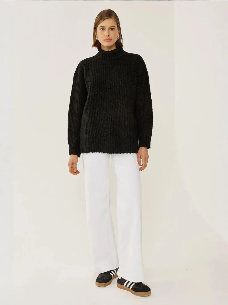 HICCUP Turtleneck Knitwear Sweater
