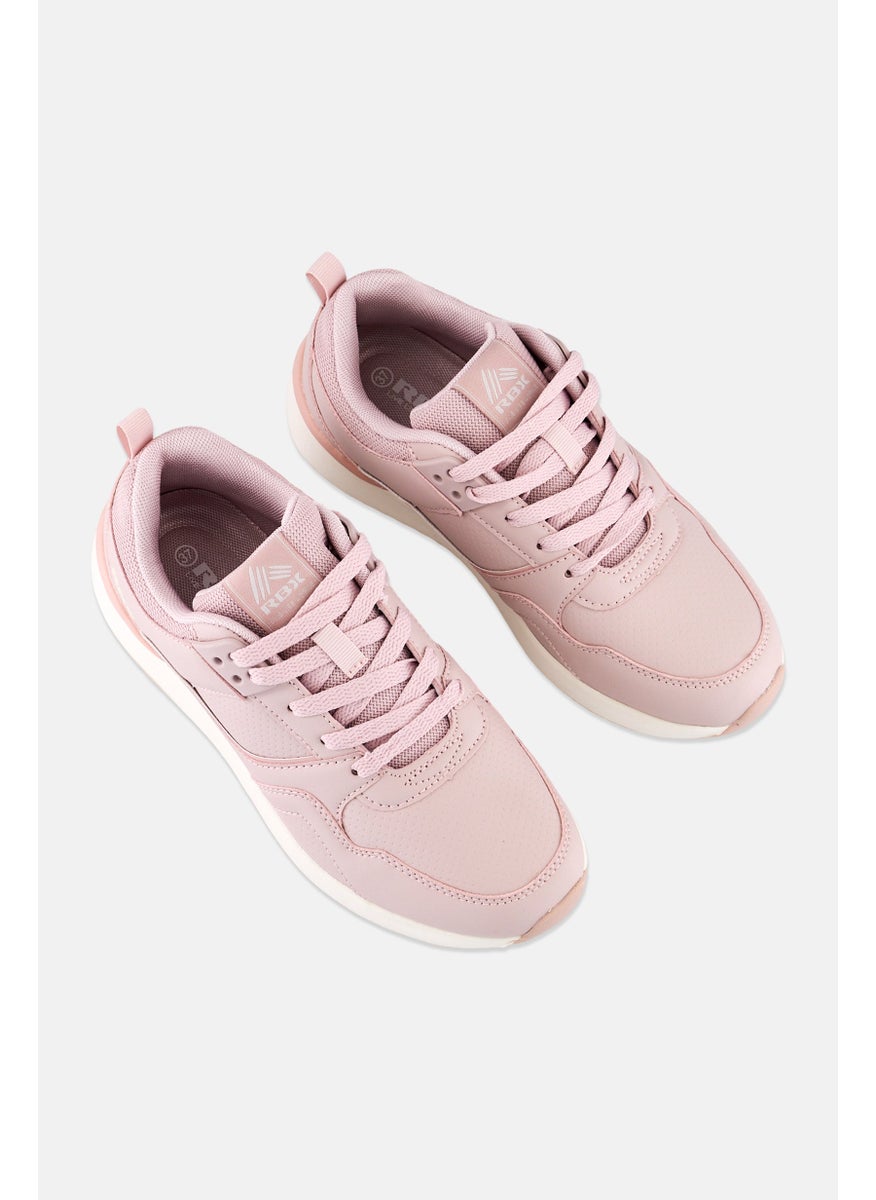 RBX Women Lace Up Running Shoes, Light Pink  - Image 4