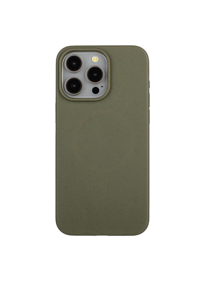 زبون جراب لهاتف iPhone 12 Pro مصنوع من مادة قش القمح + جراب هاتف TPU - Image 1