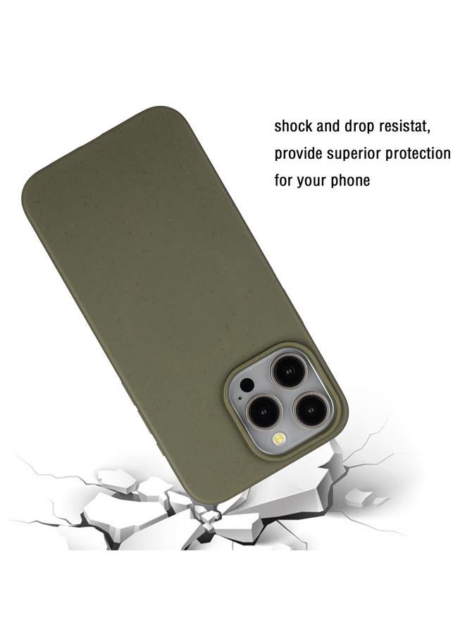 زبون جراب لهاتف iPhone 12 Pro مصنوع من مادة قش القمح + جراب هاتف TPU - Image 4