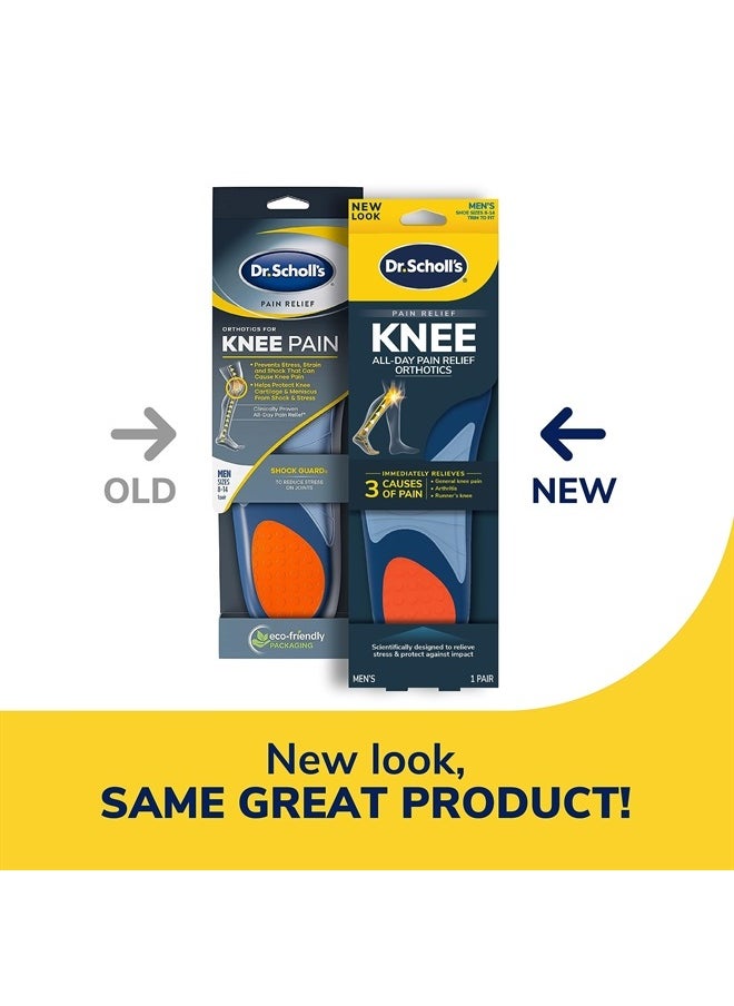 Dr. Scholl's Knee Pain Orthotics for Men Shoe Size 8-14  - Image 2