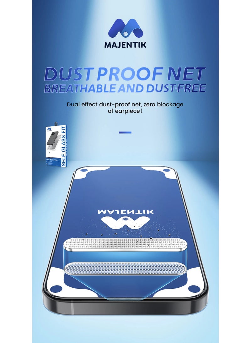 majentik screen  S25 PLUS protector Self Glass Fit Screen Protector - Image 2
