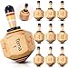 Poen 5 Pieces Large Wooden Toma Todo Bulk 45 inch Classic Mexican Wood Spinning Top Game for Kids and Adults Pirinola Toma Todo Party for Mexican Fiesta Party Cinco de Mayo Family Game - Image 2