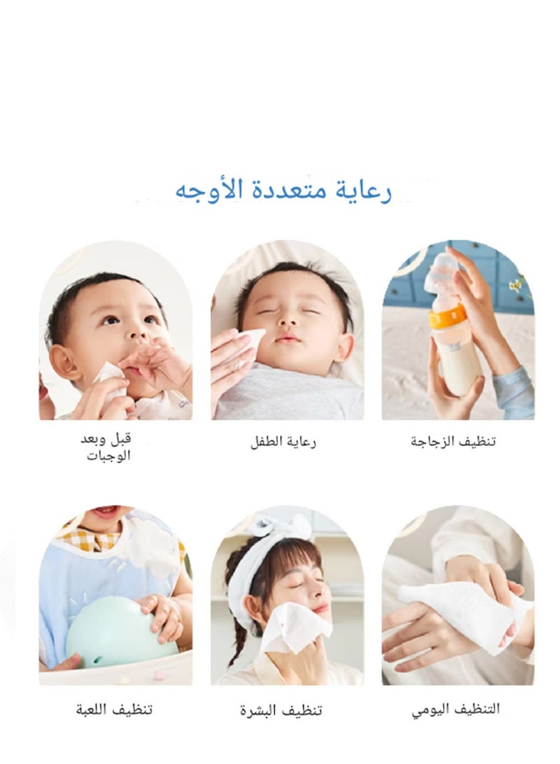 كولير مناديل مبللة للأطفال 99.9% ماء خالي من الكحول والعطر (720 منديل) - Image 5