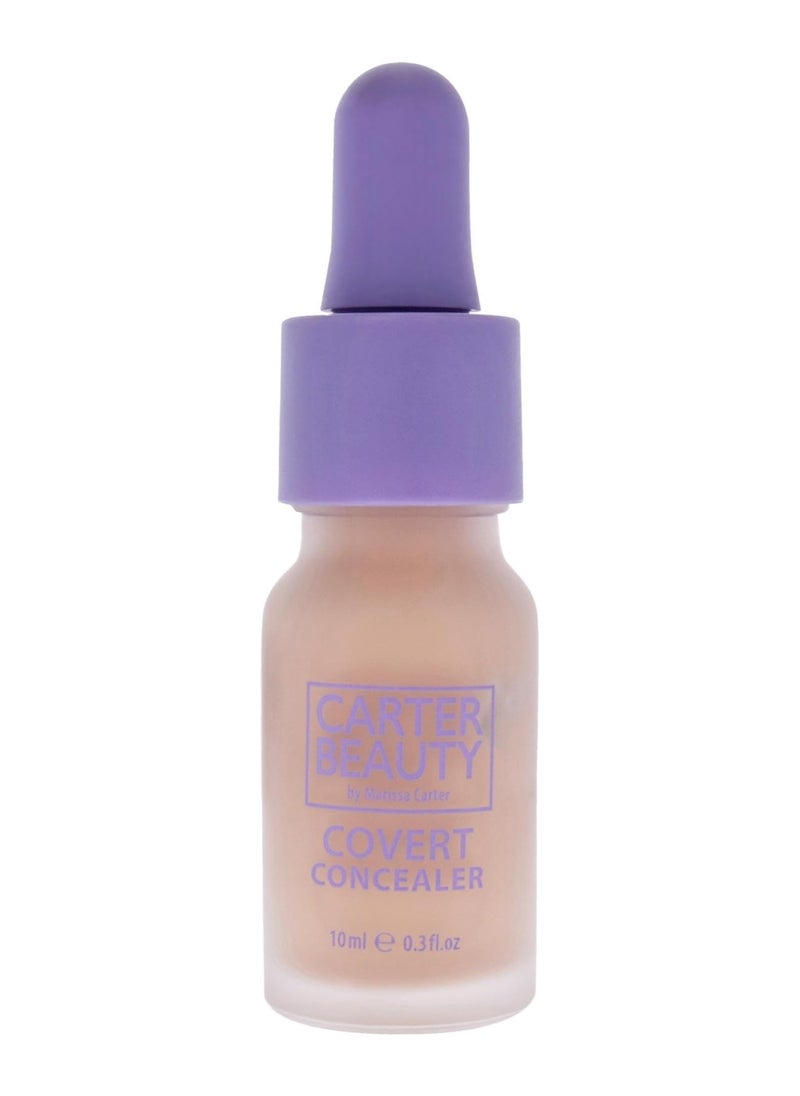 Carter Beauty Ireland Full Coverage Under Eye And Face Concealer Drops. Redness, Dark Spot, Uneven Skintone, Fine Lines And Wrinkles Eraser.-Shortbread  - Image 1