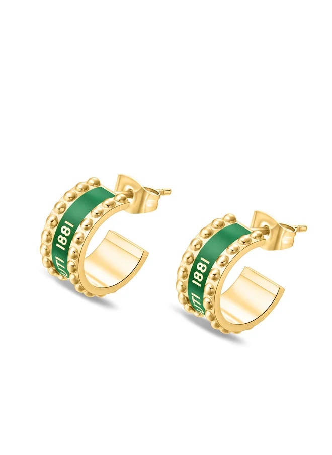 شيروتي 1881 Gaetana Gold Plated Earring For WomenCIJLE0009802