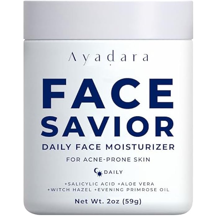 AYADARA Acne Facial Moisturizer, 2 fl oz, Advanced Oil Control Face Moisturizer for Oily Skin, Hydrating Acne Cream & Anti Acne Moisturizer for Face, Powerful Skin Care Regimen for Men & Women - Image 1