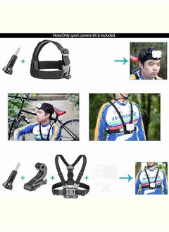 O Ozone O Ozone 50-In-1 Action Camera Accessory Kit Compatible with Go Pro Hero 13 12 11 10 9 8 7 3, Go Pro Max Go Pro Fusion Insta360 DJI OSMO Action Cameras and More Accessories  - Image 3