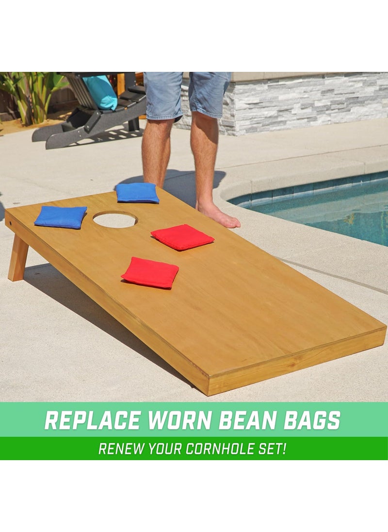 GoSports GoSports Official Regulation Cornhole Bean Bags Set of 8  for Competitive Cornhole Games  All Weather  American Stars and Stripes or Red and Blue  - Image 3
