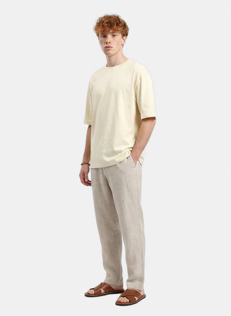 RAVIN Men Comfy Elbow-Sleeves Cotton Tee - Image 3