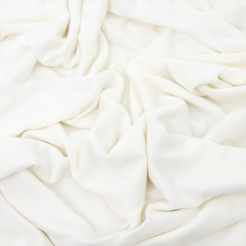 Little Unicorn Premium Stretch Knit Swaddle Blanket - White - Image 2