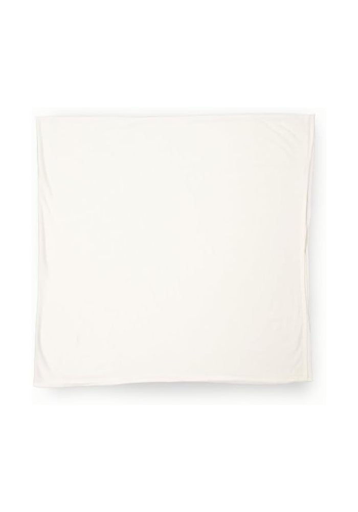 Little Unicorn Premium Stretch Knit Swaddle Blanket - White - Image 3