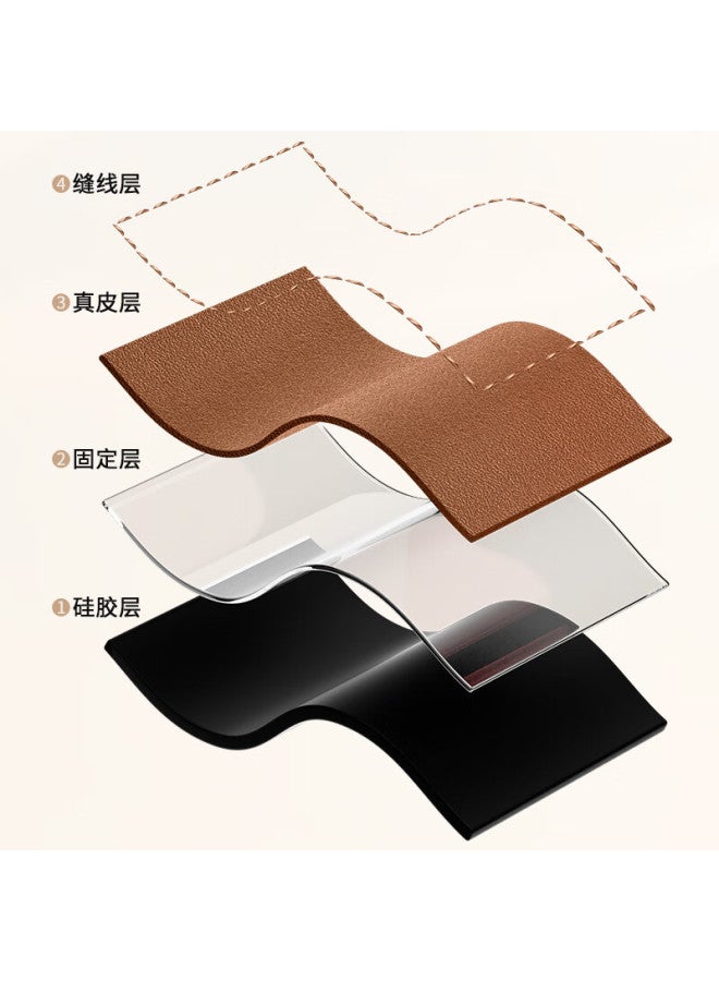 BHO Genuine Leather Magnetic Closure Watch Band For Apple Watch Series 10/ultra 2, Compatible With Iwatch Series 9/8/7/6/5/4/se - Image 1