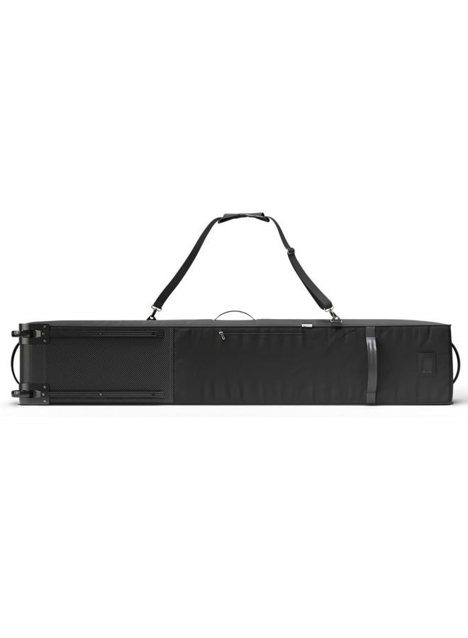 Athletico Rolling Double Ski Bag - Padded Ski Bag with Wheels for Air Travel (Black, 175cm) - Image 4