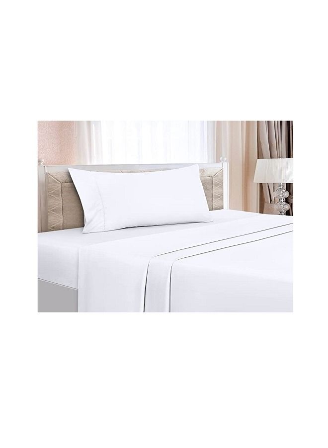 Banotex Fitted sheet set with elasticated edges made of 100% super soft cotton provides the perfect finishing touch is comfortable durable and beautiful - Image 1