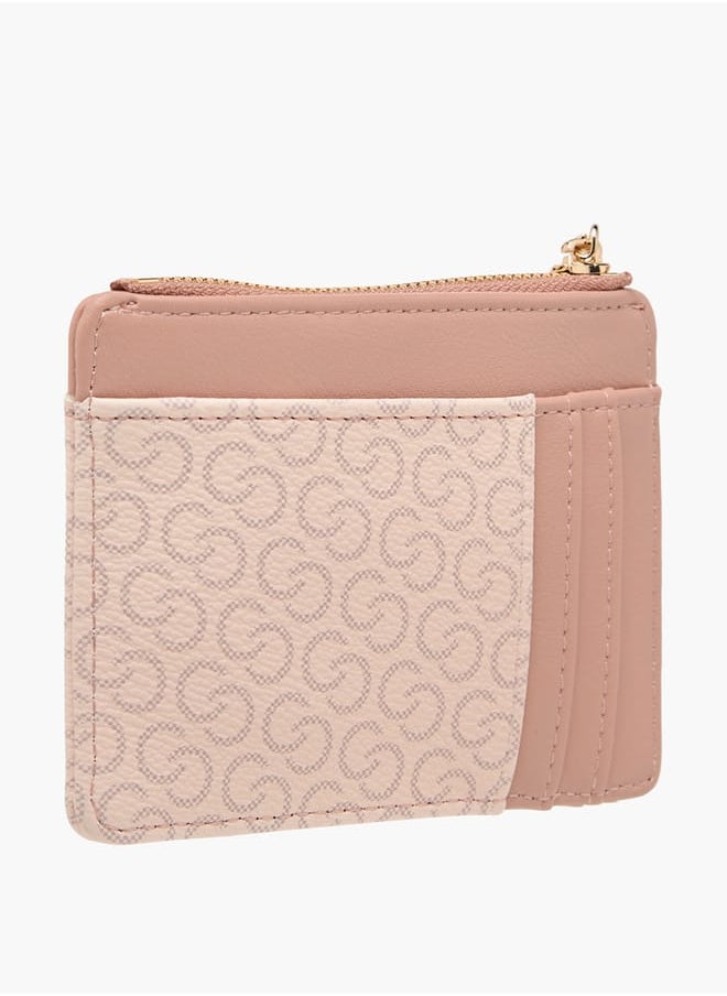 Women Monogram Print Wallet with Zip Closure - pzsku/ZD5F9063EBA303F1D7230Z/45/_/1738593876/1c36d65b-9d7a-471d-b19e-e9bb5b9b108c