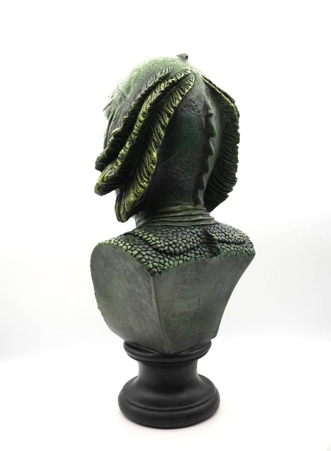 Rustix Lagoon Monster Bust – Intricately Designed Resin Statue of an Aquatic Creature, Perfect for Horror Collectors, Gothic Decor, and Unique Halloween Displays - Image 4