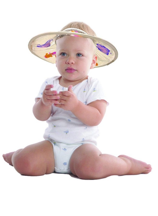 Sweetie Safe Shampoo Shower Bathing Protection Bath Cap Soft Visor Hat For Toddler Baby Kids Children Pink (Pink) - Image 1