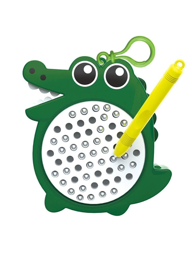 Magnetic Drawing Board for Kids,Perfect Magnetic Travel Toy for Airplane,Car Ride Activities,Road Trip Activities for Kids,Reusable Kids Toddlers Gift Magnetic Drawing Board(Crocodile) - Image 1