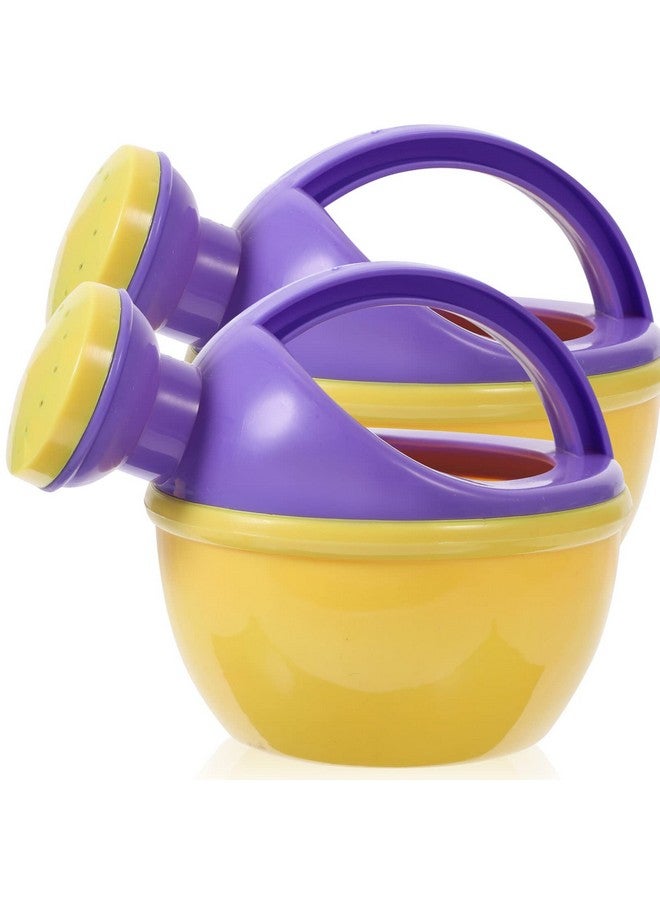 STOBOK Watering Can, 2pcs Watering Can Toy Plastic Watering Kettles Kids Watering Pots Bath Toys Bathtub Toy for Kids Indoor and Outdoor Play (Random Color) - Image 1