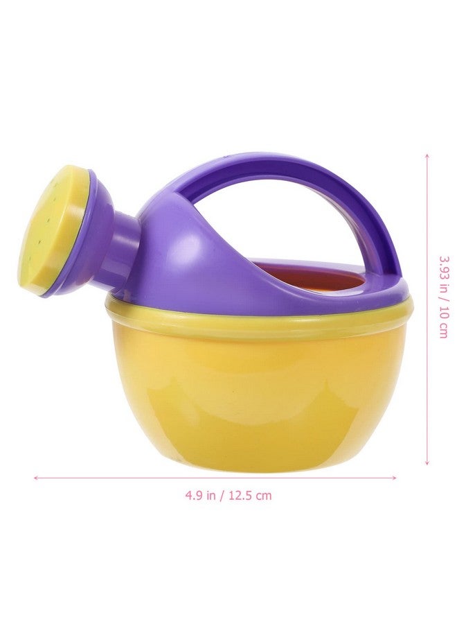 STOBOK Watering Can, 2pcs Watering Can Toy Plastic Watering Kettles Kids Watering Pots Bath Toys Bathtub Toy for Kids Indoor and Outdoor Play (Random Color) - Image 2