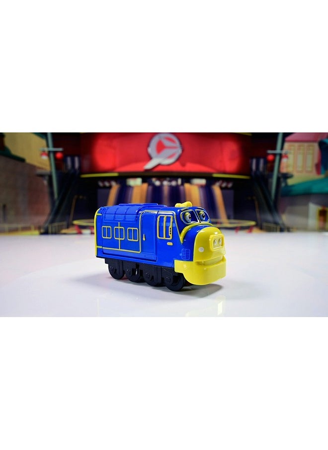 CHUGGINGTON Chuggington - Pop and Transform Chuggers - Brewster - 5" Transforming Train Toy - Free-Rolling Wheels - Birthday Gift for Preschool Kids Age 3 and Up - Fun for 3 4 5 Year Old Boys and Girls  - Image 5