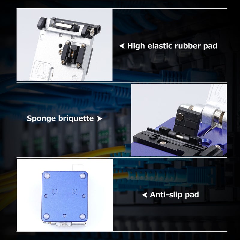 FC-6S Optical Fiber Cleaver Cable Cutting Tool High Precision Optical Fiber Cleaver Stable Angle Stainless Steel Slides - Image 5
