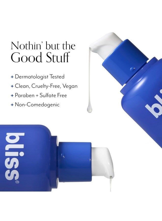 بليس سيروم الوجه الليلي بليس رينيو آند سموث | علاج تجديد البشرة بحمض الجليكوليك وحمض ألفا هيدروكسي (AHA) وحمض الجليكوليك والبولي هيدروكسي | لبشرة أكثر نعومة وإشراقًا | سيروم مقشر نباتي وخالٍ من القسوة | 1 أونصة سائلة - Image 4