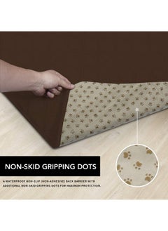 Easy-Going Easy-Going 100% Waterproof Dog Bed Cover, Non-Slip Pet Blanket for Furniture, Washable Couch Cover, Repleasement Sofa Cover (86X82 in,Coffee)  - Image 3