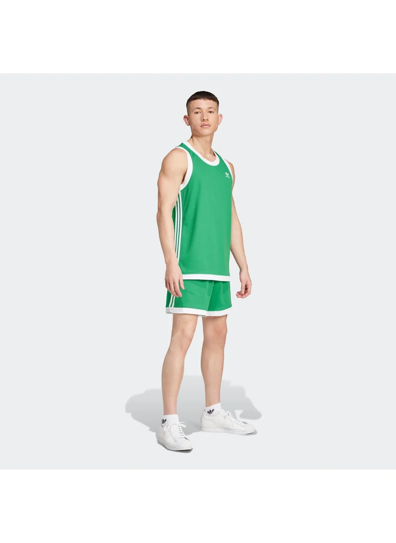 adidas شورت رجالي أخضر قصير من موكيليت أوريجينالز