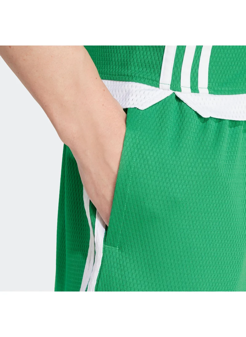adidas شورت رجالي أخضر قصير من موكيليت أوريجينالز