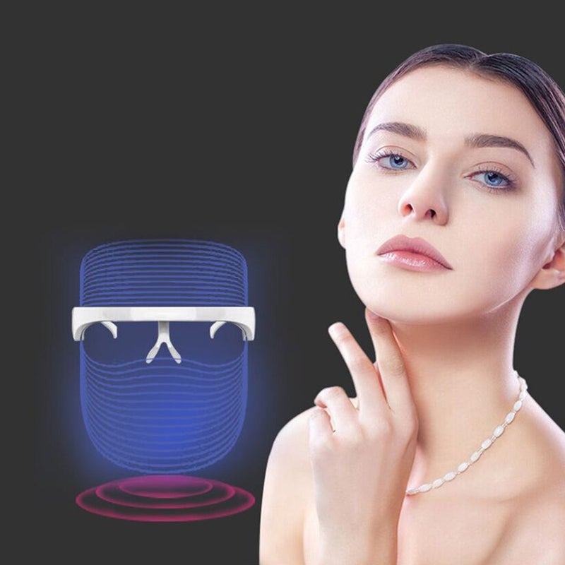 قناع الوجه لعلاج الضوء الإضاءة LED للجمال بخمسة وستون لونًا - جهاز العناية بالبشرة لإعادة تنشيط البشرة بالفوتون وإزالة الحبوب - Image 5