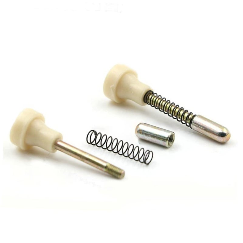6Pcs Stainless Steel Spring Loaded Crib Latches Plunger Locking Pin for Baby Crib Door Window Screen Repair Easy Installation Secure Lock - Image 4